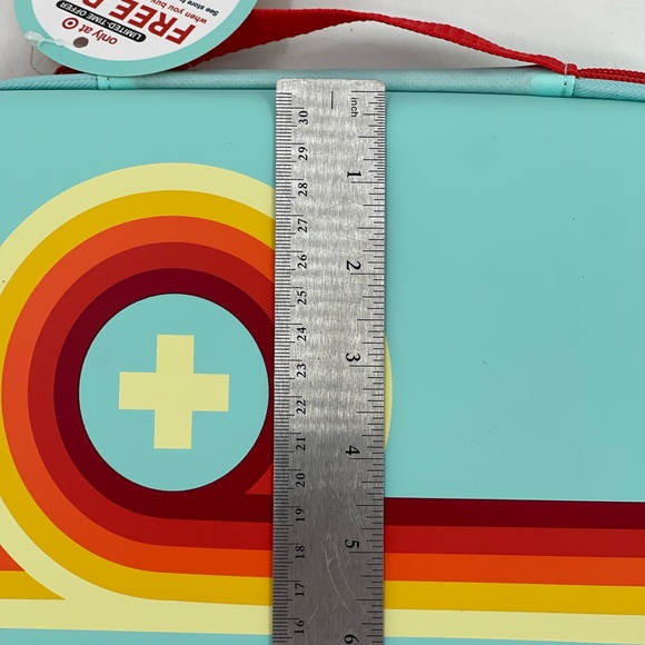 Target Johnson & Johnson Empty Band-Aid First Aid Kit Case Travel Car 9” x 7” - Picture 6 of 6